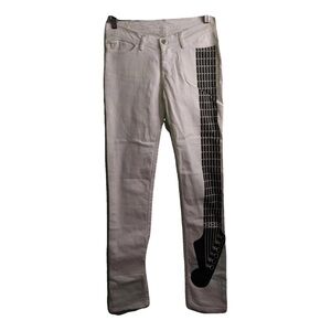 KSUBI x JEREMY SCOTT Straight Leg Guitar Jeans 2009